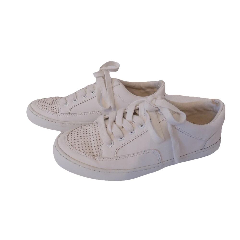 Banana Republic white leather sneakers womens size 7